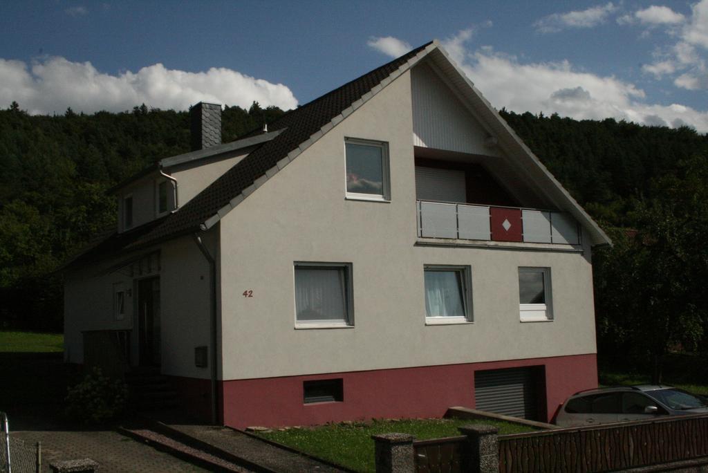 Ferienwohnung Haus Rosa Nüdlingen Cameră foto